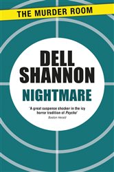 Book cover: Nightmare (Book 399 of Murder Room) by Dell Shannon (preview)