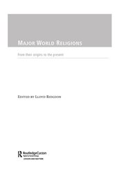 Book cover: Major World Religions, edited by Lloyd Ridgeon (preview)