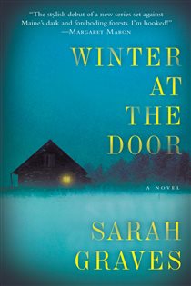 Book cover: Winter at the Door (Book 1 of Lizzie Snow) by Sarah Graves (preview)