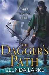 Book cover: The Dagger's Path (Book 2 of The Forsaken Lands) by Glenda Larke (preview)