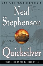 Book cover: Quicksilver (Book 1 of The Baroque Cycle) by Neal Stephenson (preview)