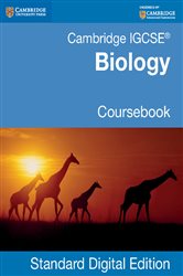 Book cover: Cambridge IGCSE® Biology Digital Edition Coursebook, by Mary Jones (preview)