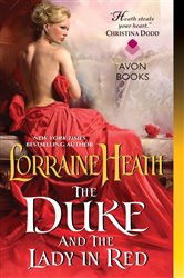 Book cover: The Duke and the Lady in Red, by Lorraine Heath (preview)