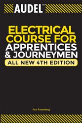 Book cover: Audel Electrical Course for Apprentices and Journeymen, by Paul Rosenberg (preview)