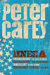 Book cover: Amnesia, by Peter Carey (preview)