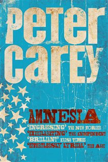 Book cover: Amnesia, by Peter Carey (preview)