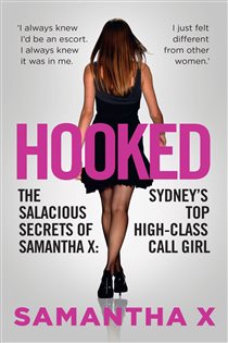 Book cover: Hooked, by Samantha X (preview)