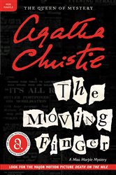 Book cover: The Moving Finger (Book 3 of Miss Marple Mysteries) by Agatha Christie (preview)