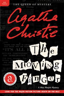 Book cover: The Moving Finger (Book 3 of Miss Marple Mysteries) by Agatha Christie (preview)