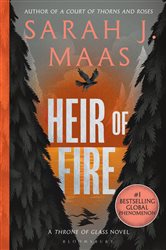 Book cover: Heir of Fire (Book 3 of Throne of Glass) by Sarah J. Maas (preview)