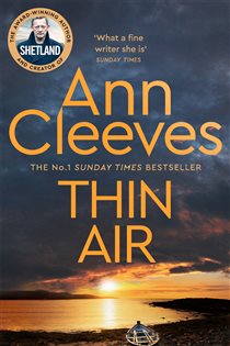 Book cover: Thin Air (Book 6 of Shetland) by Ann Cleeves (preview)