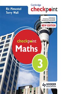 Book cover: Cambridge  Checkpoint Maths Student's Book 3, by Terry Wall (preview)