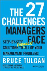 Book cover: The 27 Challenges Managers Face, by Bruce Tulgan (preview)