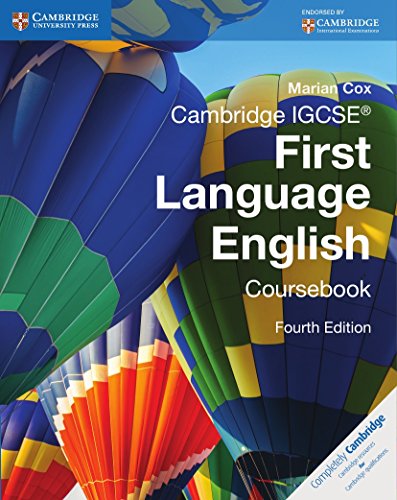 Cambridge IGCSE® First Language English Coursework Ebook