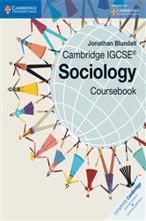 Book cover: Cambridge IGCSE® Sociology, by Jonathan Blundell (preview)