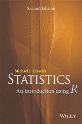 Book cover: Statistics, by Michael J. Crawley (preview)