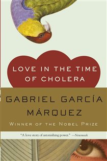 Book cover: Love in the Time of Cholera, by Gabriel García Márquez (preview)