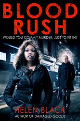 Book cover: Blood Rush (Book 4 of Lilly Valentine) by Helen Black (preview)