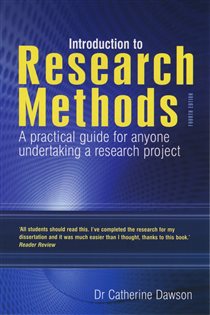 Book cover: Introduction to Research Methods, by Catherine Dawson (preview)
