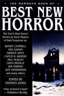 Book cover: The Mammoth Book of Best New Horror 2003 (Book 329 of Mammoth Books) by Stephen Jones (preview)