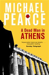 Book cover: A Dead Man in Athens, by Michael Pearce (preview)