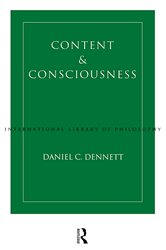 Book cover: Content and Consciousness, by Daniel C. Dennett (preview)