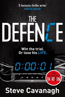 Book cover: The Defence (Book 1 of Eddie Flynn Series) by Steve Cavanagh (preview)