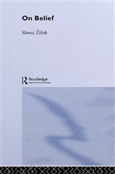 Book cover: On Belief, by Slavoj Zizek (preview)