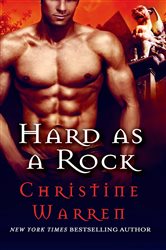 Book cover: Hard as a Rock (Book 3 of Gargoyles Series) by Christine Warren (preview)