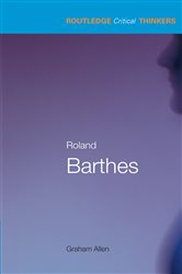 Book cover: Roland Barthes, by Graham Allen (preview)