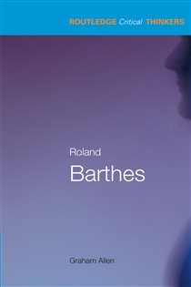Book cover: Roland Barthes, by Graham Allen (preview)