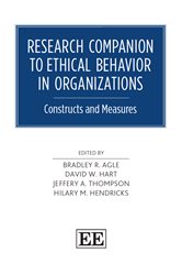 Research Companion to Ethical Behavior in Organizations: Constructs and Measures