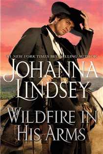 Book cover: Wildfire In His Arms, by Johanna Lindsey (preview)