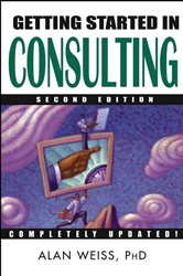 Book cover: Getting Started in Consulting, by Alan Weiss (preview)