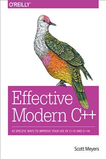 Book cover: Effective Modern C++, by Scott Meyers (preview)