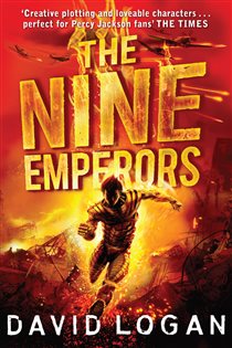 Book cover: The Nine Emperors (Book 2 of The League of Sharks Trilogy) by David Logan (preview)