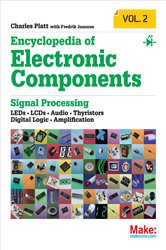 Book cover: Encyclopedia of Electronic Components Volume 2, by Charles Platt (preview)