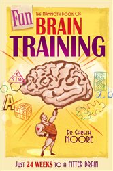 Book cover: The Mammoth Book of Fun Brain-Training (Book 404 of Mammoth Books) by Gareth Moore (preview)