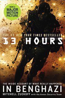 Book cover: 13 Hours, by Mitchell Zuckoff (preview)