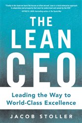 Book cover: The Lean CEO (PB), by Jacob Stoller (preview)
