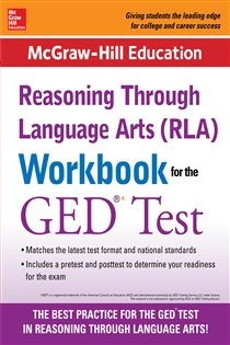 Book cover: McGraw-Hill Education RLA Workbook for the GED Test, by México McGraw Hill (preview)