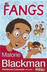 Book cover: Fangs, by Malorie Blackman (preview)
