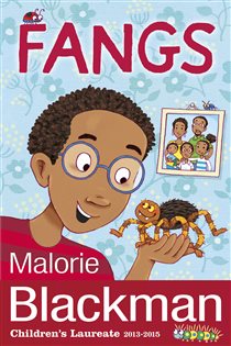 Book cover: Fangs, by Malorie Blackman (preview)