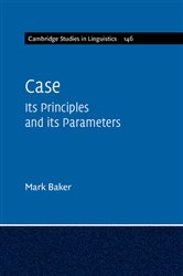 Book cover: Case (Book Series Number 146 of Cambridge Studies in Linguistics) by Mark Baker (preview)