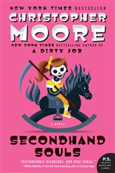 Book cover: Secondhand Souls, by Christopher Moore (preview)