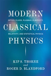 Book cover: Modern Classical Physics, by Kip S. Thorne (preview)