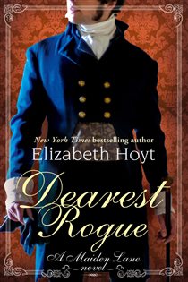 Book cover: Dearest Rogue (Book 8 of Maiden Lane) by Elizabeth Hoyt (preview)