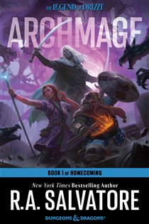Book cover: Archmage (Book 31 of The Legend of Drizzt) by R. A. Salvatore (preview)