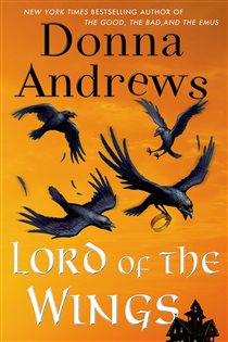 Book cover: Lord of the Wings (Book 19 of Meg Langslow Mysteries) by Donna Andrews (preview)