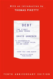 Book cover: Debt, by David Graeber (preview)